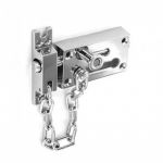 Polished Chrome Finish Door Security Door Bolt & Chain (B1637)